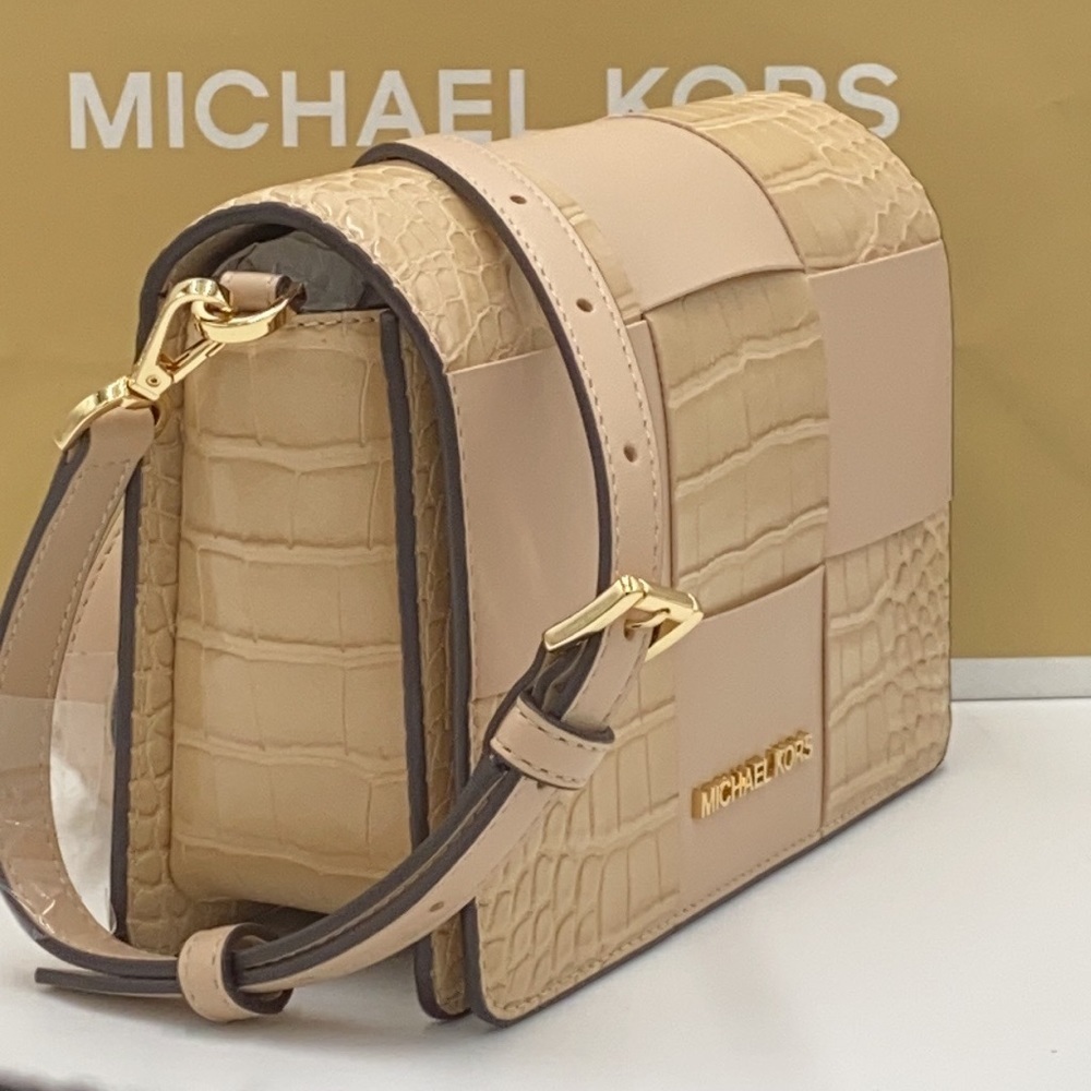 MICHAEL KORS MERCER SMALL CLUTCH XBODY BUFF - Picture 6 of 15